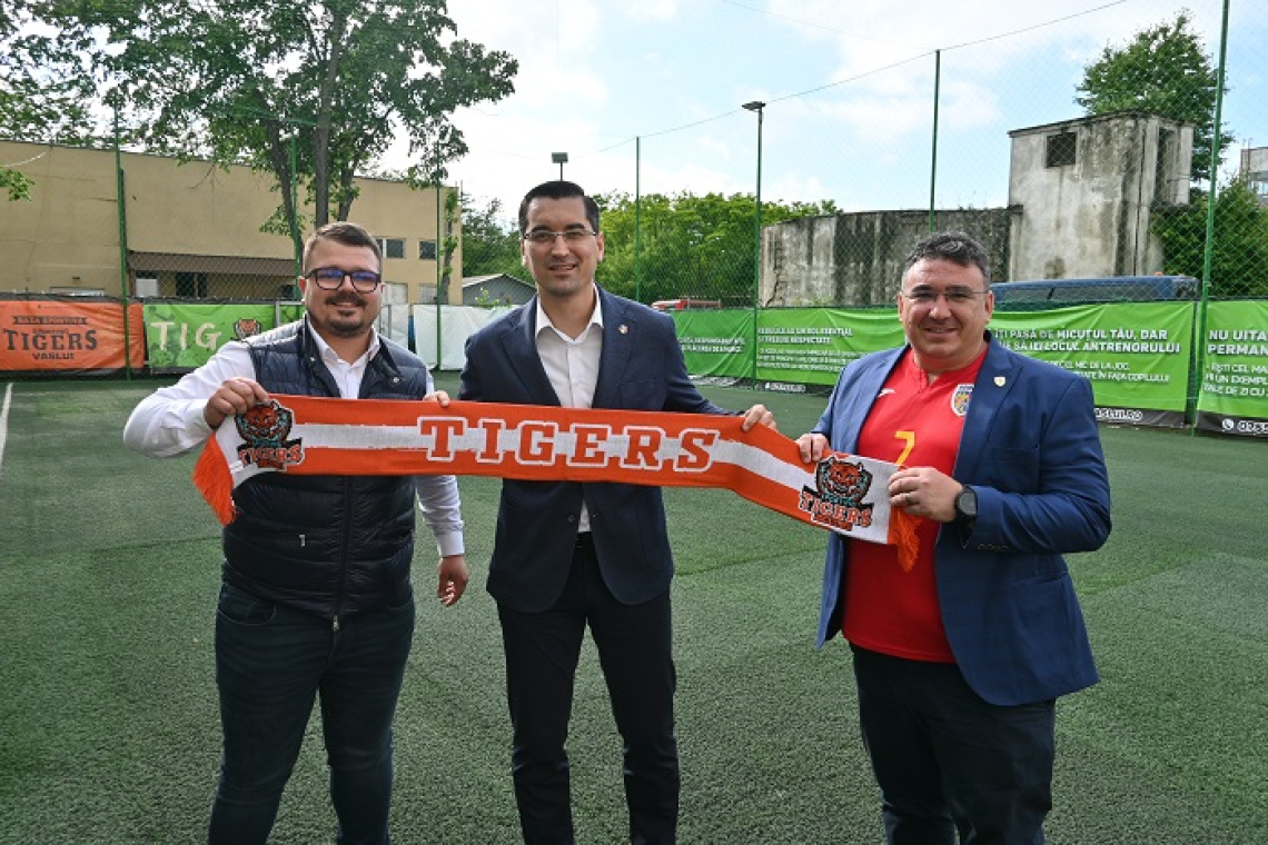 Sporting Tigers deține cea mai nouă bază sportivă din Vaslui