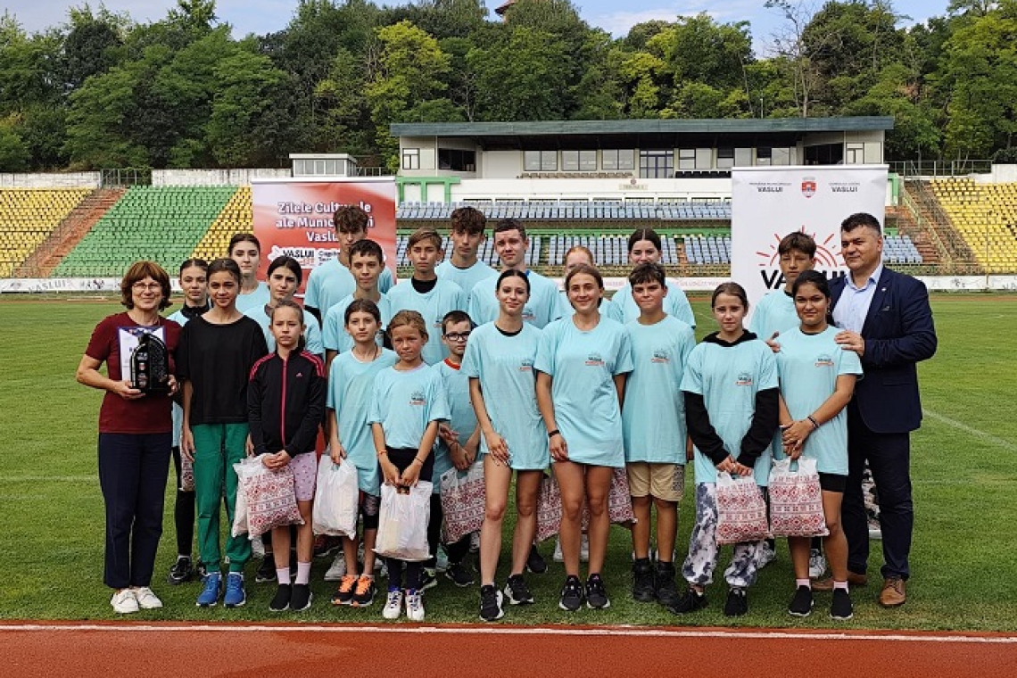 În cadrul Zilelor Culturale ale Municipiului Vaslui, Primăria a ținut să premieze atletismul vasluian