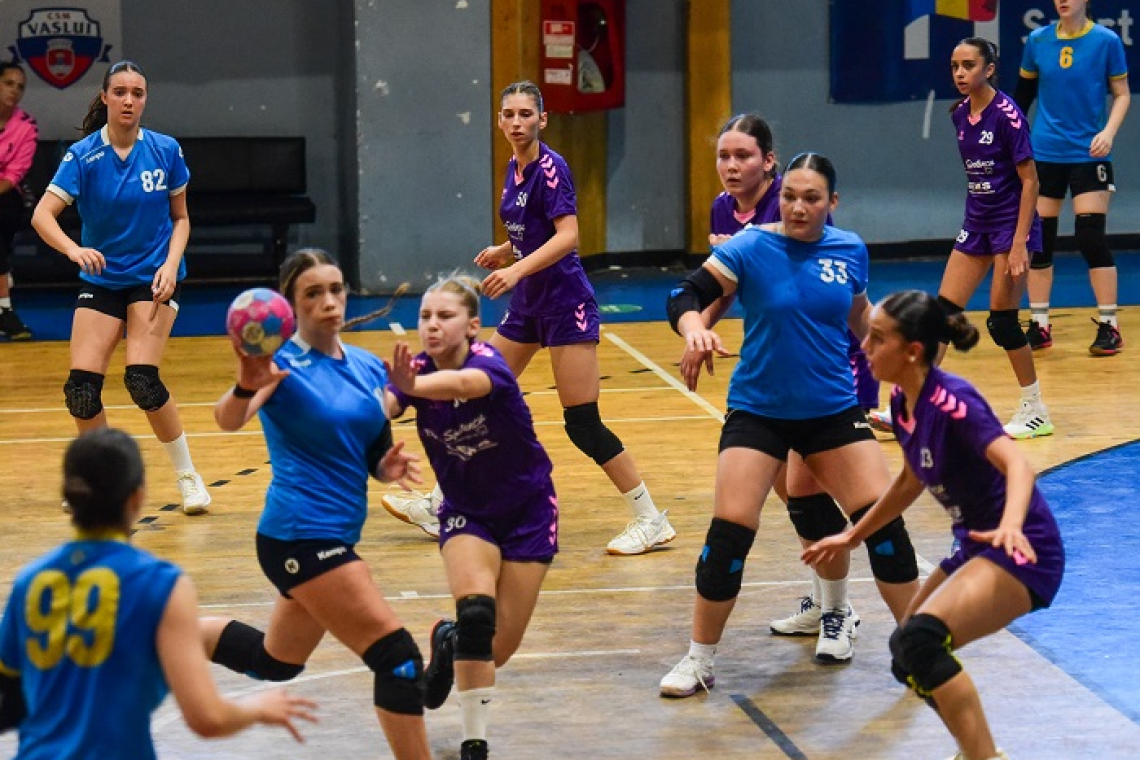 Debut perfect pentru junioarele 2 de la LPS Vaslui în campionat
