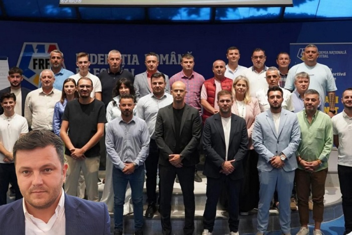 Președintele ACS Hușana Huși, Daniel Dobrea, „înapoi la școală” – participă la cursurile de specializare pentru manageri de academii organizate de FRF