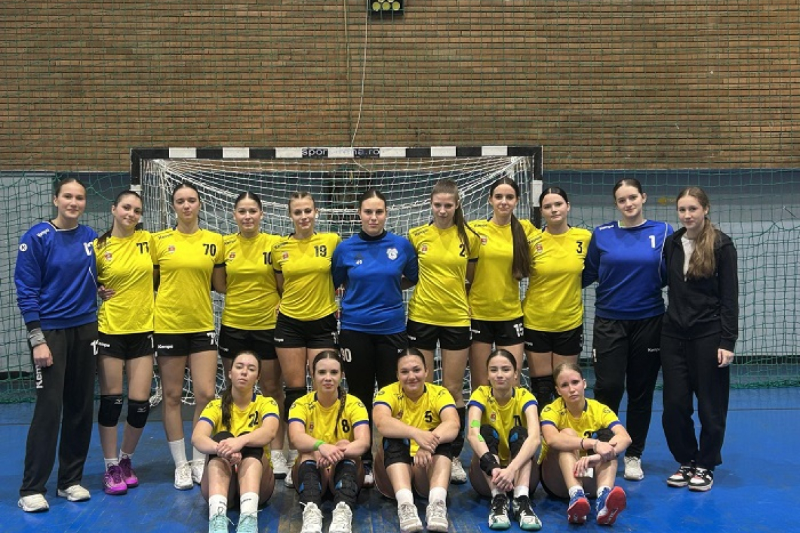 Spectacol ofensiv! Junioarele 2 de la LPS Vaslui, victorie categorică cu LPS Roman