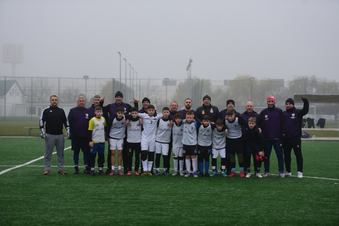 Meciul prieteniei la LPS Vaslui: copiii au câștigat, bucuria a fost a tuturor