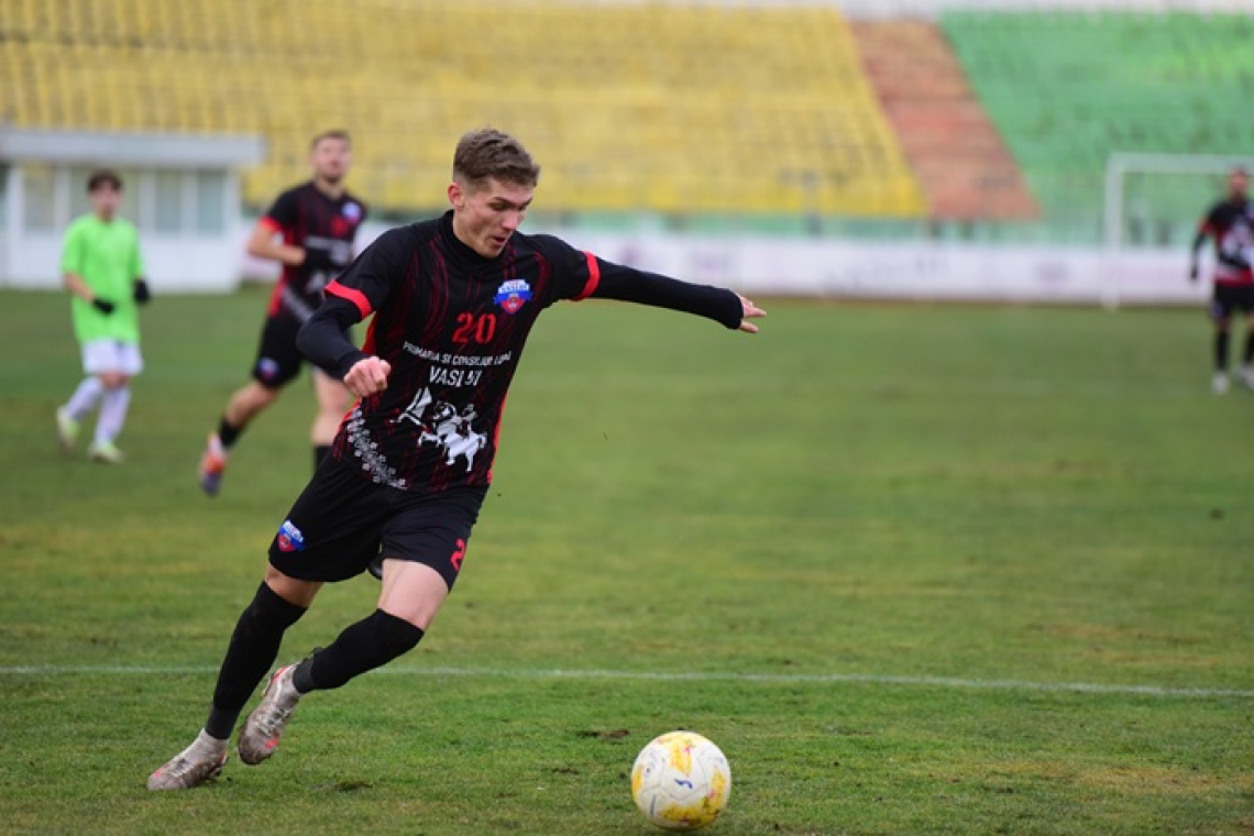 Eduard Ponea, golgheterul CSM Vaslui după 17 etape din Liga 3