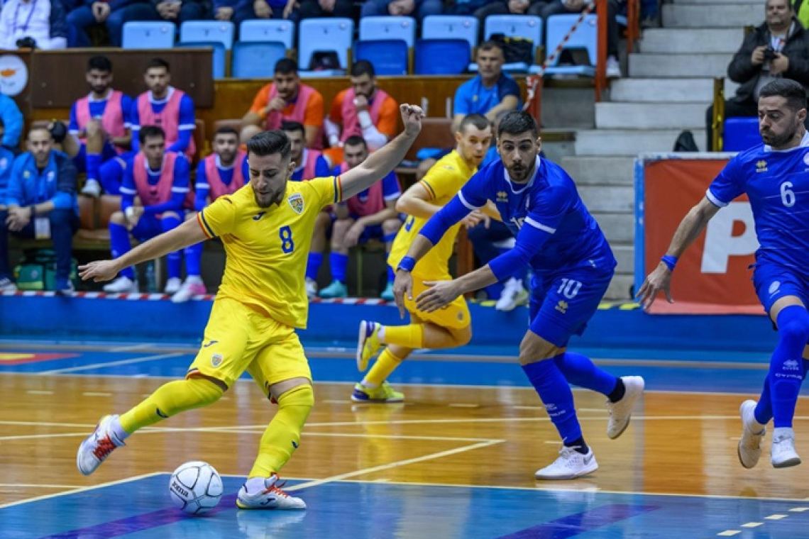 Vlăduț Dudău, din Vaslui, joacă finala Futsal Week January Cup alături de naționala României