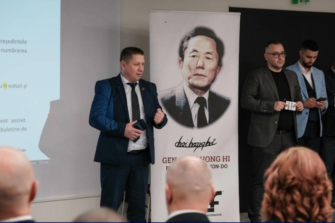 Marius Ionicescu, reales vicepreședinte al Federației Române de Taekwon-do ITF