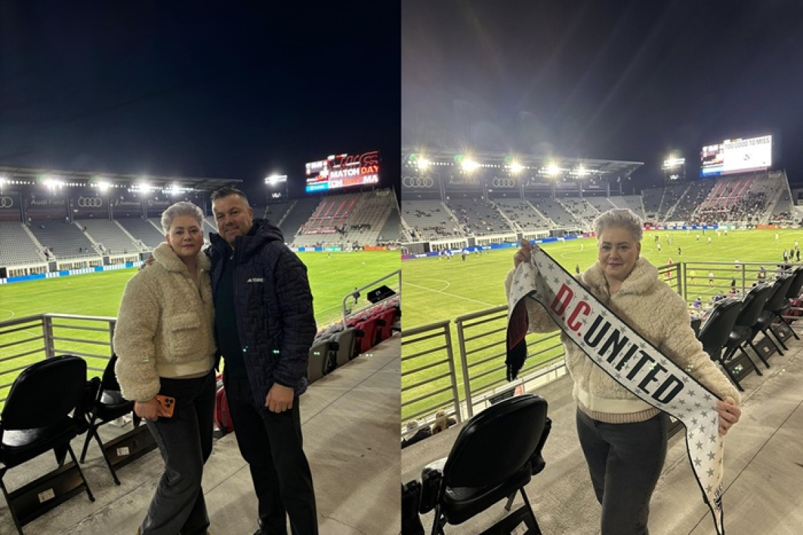 Louis Munteanu, susținut de părinți la debutul în MLS