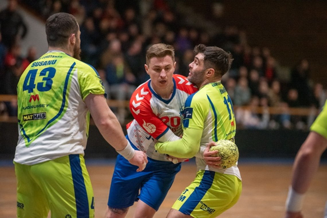 O nouă remiză pentru CSM Vaslui în Liga Zimbrilor: 27-27 cu CSM Constanța