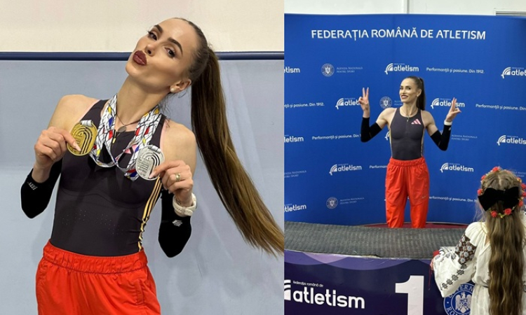 Mirela Lavric, start perfect de sezon: aur național la 200 m și argint la 400 m
