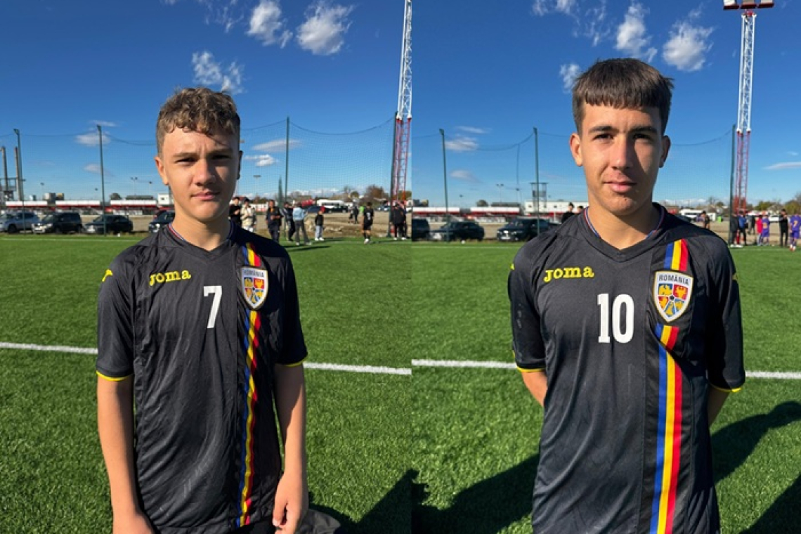 Doi juniori de la ACS Hușana convocați la lotul național U15