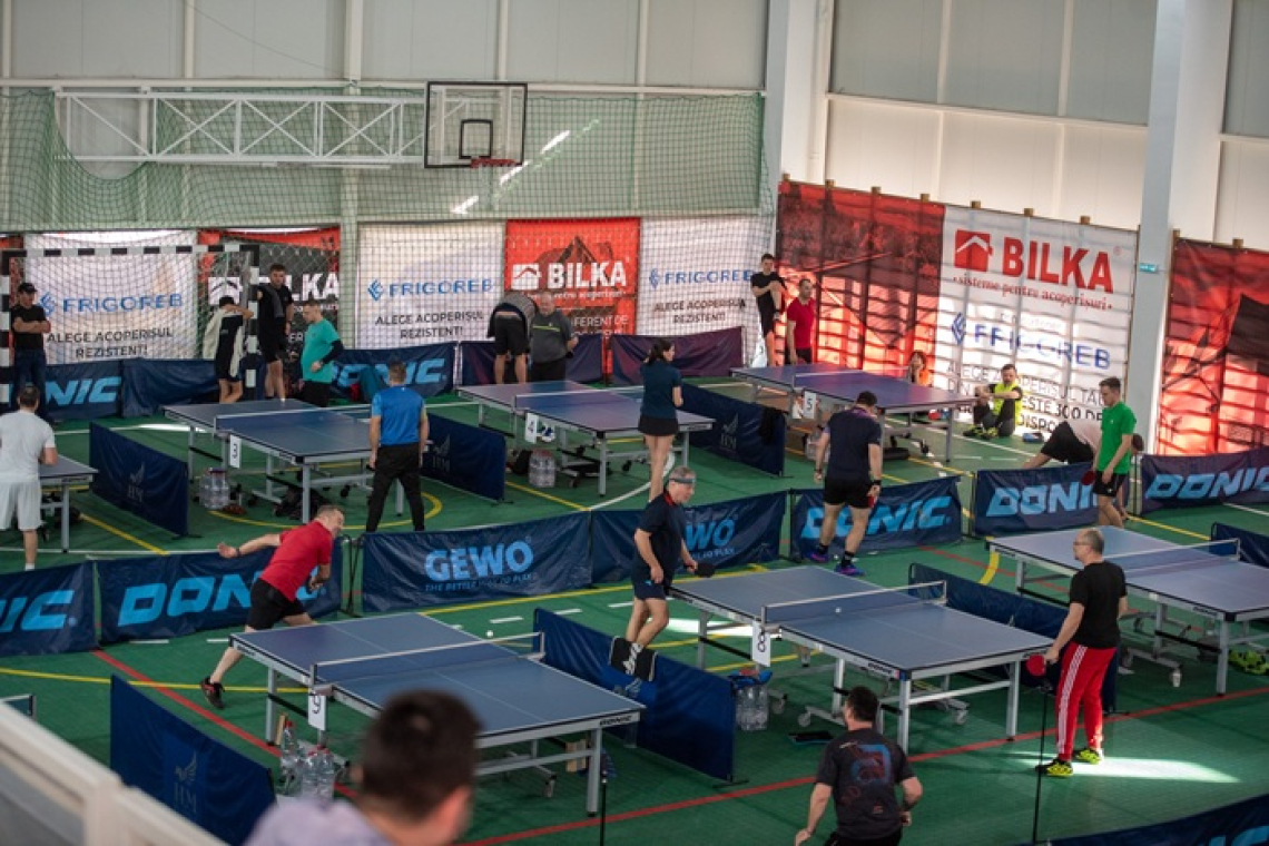 Peste 160 de participanți la prima ediție a Cupei „Podul Înalt” la tenis de masă