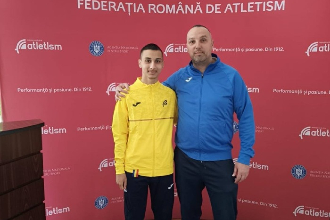 Locul 5 pentru Dragoș Fîră la Campionatul Balcanic de Atletism de la Izmir