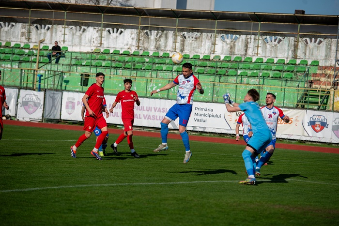 CSM Vaslui începe cu victorie play-out-ul Ligii 3: 2-1 cu FC Bacău II