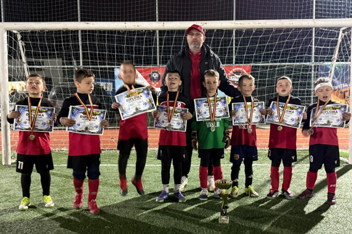 Real Junior Vaslui 2019, locul 2 la turneul Dino Cup Iași