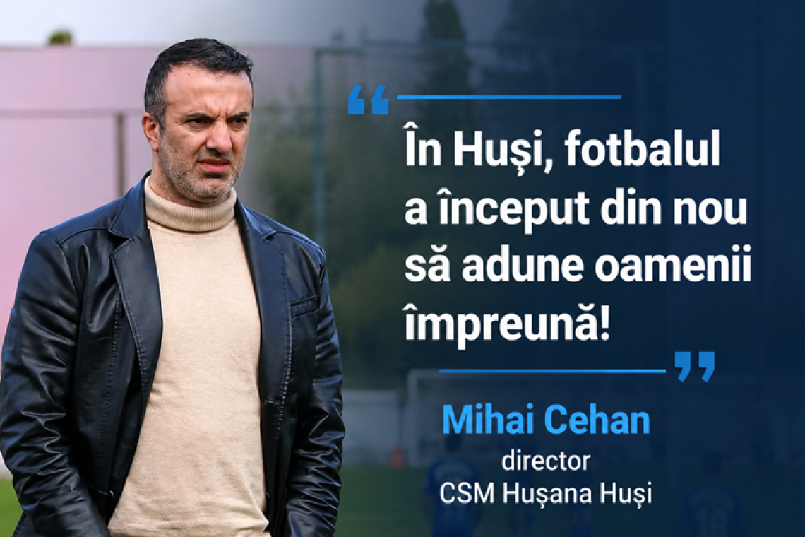 REPORTAJ | Hușiul trăiește din nou pentru fotbal! CSM Hușana a devenit campioană și visează la Liga 3
