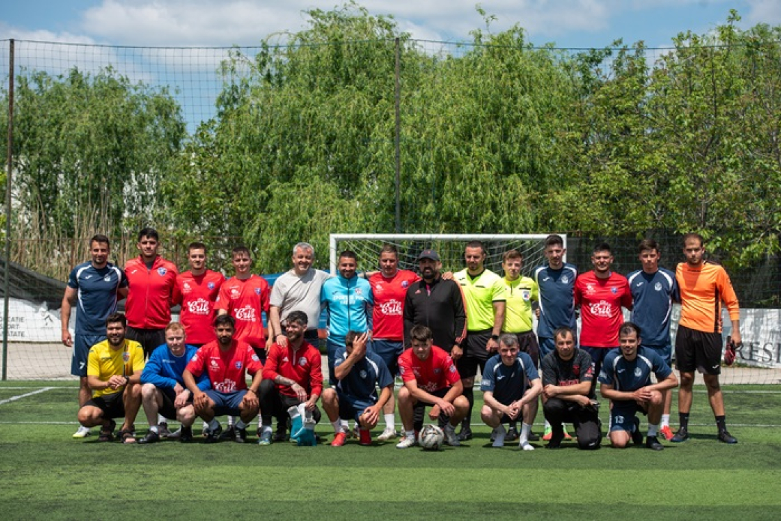 Peste 17.000 de lei strânși la turneul caritabil de fotbal pentru profesorul Bogdan Constantin Spuză
