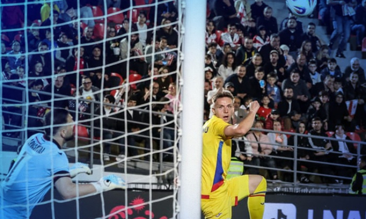 Louis Munteanu, salvatorul României la debutul lui Hagi! Atacantul născut la Vaslui a evitat înfrângerea în Georgia