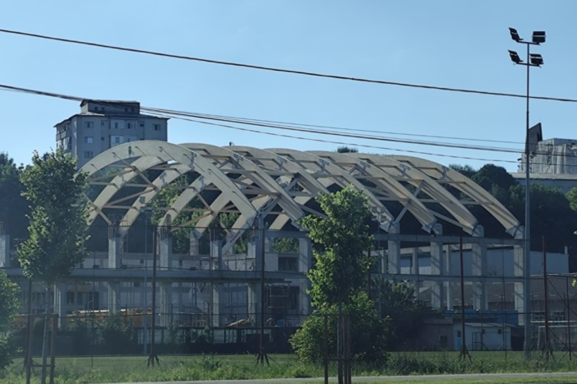 Bazinul Olimpic Vaslui prinde contur. Complexul va avea trei bazine și sisteme moderne de energie verde