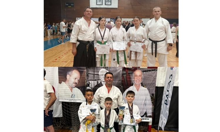 Rezultate remarcabile pentru C.S. Karate – Kensei Vaslui la Campionatul Național de Karate Tradițional pentru copii de la Iași