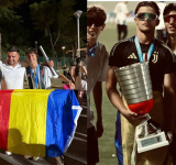 Portarul din Bârlad care cucerește Italia! Gabriel Broștic, campion cu Juventus Torino la doar 16 ani