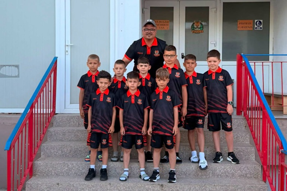 Micii „tigri” ai Vasluiului dau piept cu Academia Hagi! Sporting Tigers începe aventura la Cupa Hagi