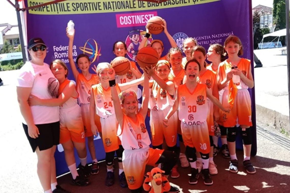 Micile „tigroaice” din Vaslui pornesc spre marea provocare! Sporting Tigers atacă Festivalul Național de Minibaschet de la Costinești
