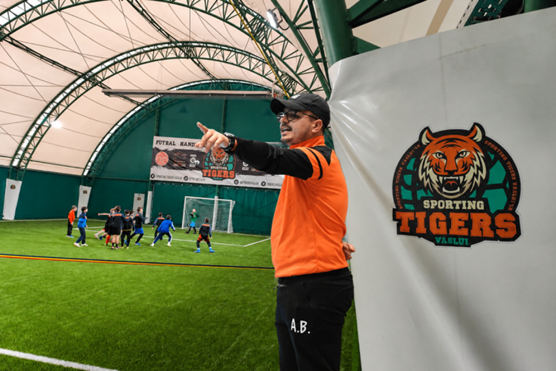 REPORTAJ | De la un vis construit pas cu pas la certificarea GOLD. Sporting Tigers Vaslui intră în elita academiilor de fotbal din România