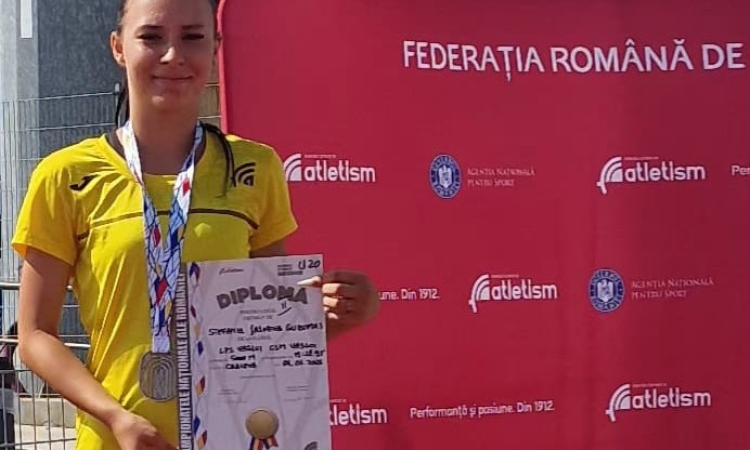Jasmina Guzumaș, vicecampioană națională Under 20 la 5.000 de metri