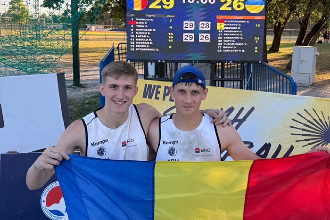 Doi vasluieni au reprezentat România la Campionatul European! Tricolorii U17 au încheiat pe locul 10 la Zagreb