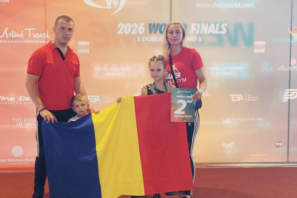 Performanța este în familie! Fiica unei foste campioane din Vaslui a devenit vicecampioană mondială la dans