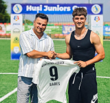 Gest de suflet al lui Rareș Ștefan Silitră. Președintele ACS Hușana Huși a primit tricoul atacantului de la Borussia Mönchengladbach