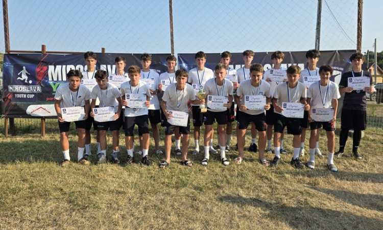 Grupa 2011 a CSM Vaslui a câștigat Miroslava Youth Cup după un parcurs perfect