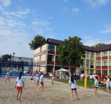 Spectacol sportiv la Vaslui: streetball, volei și padbol, în prim-plan