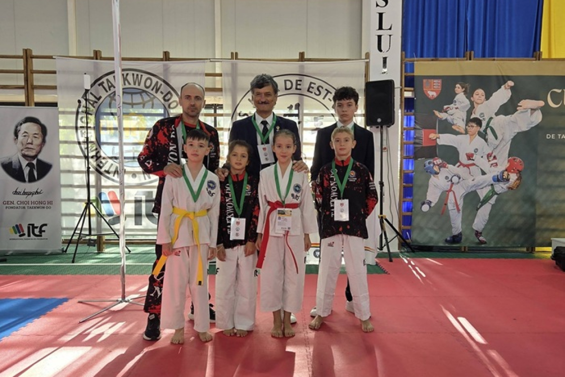 Patru sportivi, 10 medalii și locul 2! Performanță extraordinară pentru ACS Kwon Bârlad la Cupa Moldovei