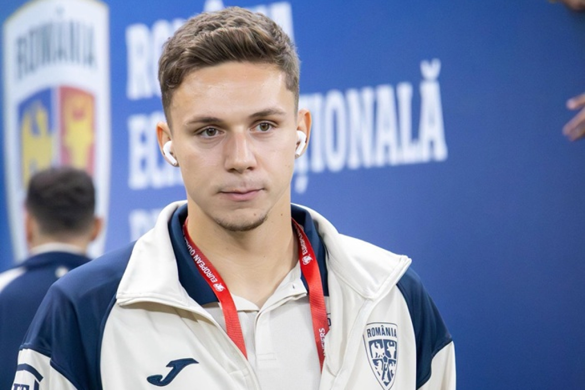 Louis Munteanu, convocat de Gheorghe Hagi pentru meciurile României din Liga Națiunilor