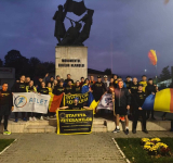 100 de kilometri în memoria eroilor! Voluntarii Invictus au trecut prin Bârlad într-o cursă a onoarei și respectului