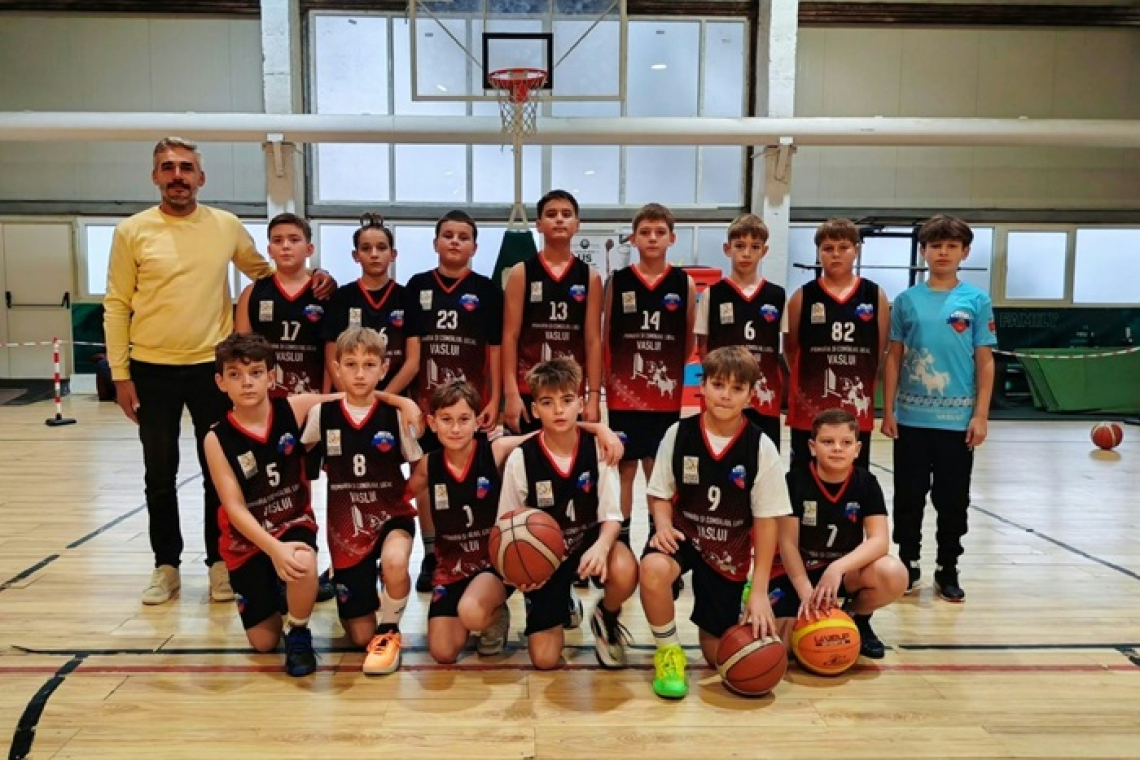 Viitorul baschetului vasluian prinde contur! CSM Vaslui U12, primele provocări în Campionatul Regional