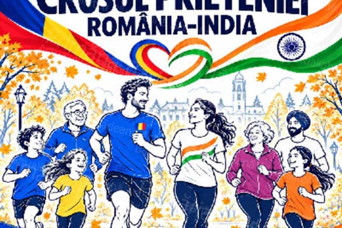 Crosul Prieteniei România–India, organizat la Bârlad pe 31 octombrie. Participanții pot câștiga premii în bani